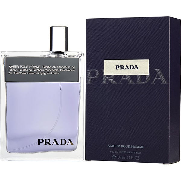 Prada Amber Eau De Toilette Spray 3.4 oz