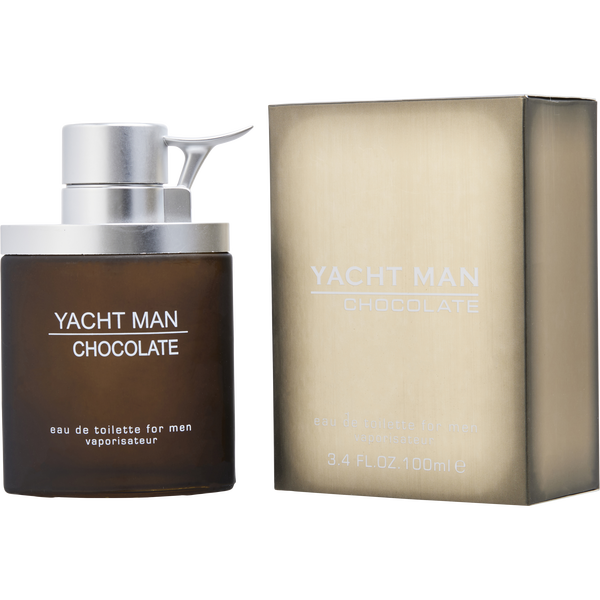 Yacht Man Chocolate Eau De Toilette Spray 3.4 oz