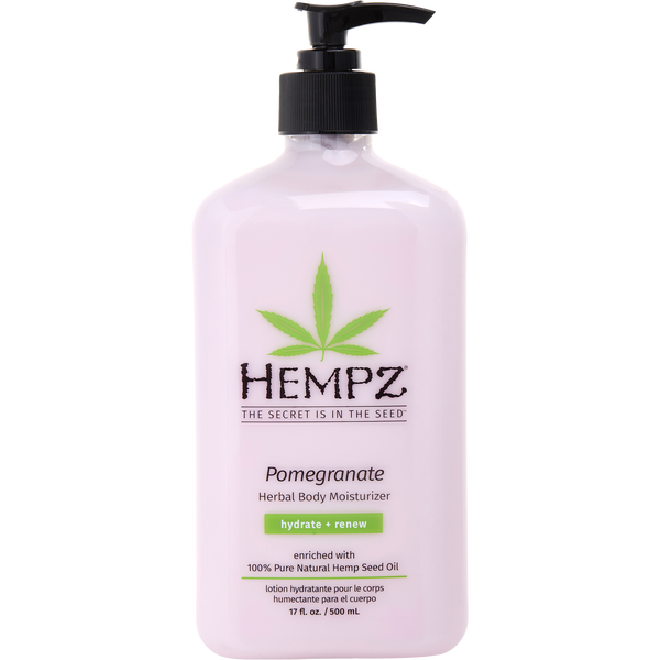 Hempz Pomegranate Herbal Body Moisturizer 500ml/17oz