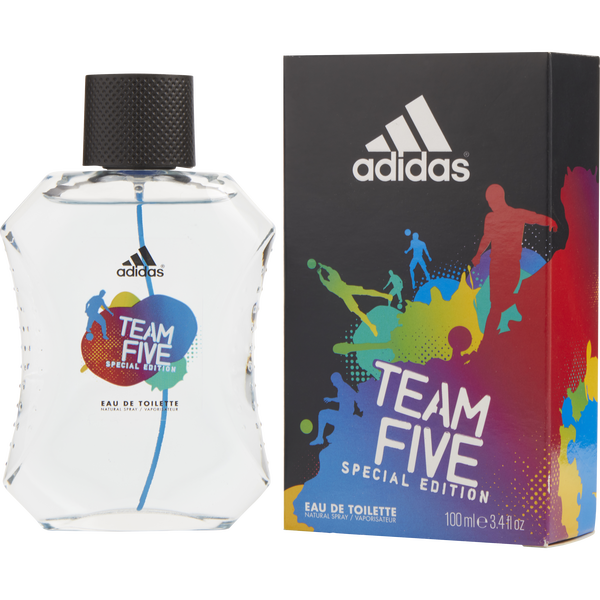 Adidas Team Five Eau De Toilette Spray (Special Edition) 3.4 oz