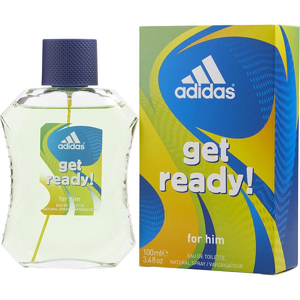 Adidas Get Ready Eau De Toilette Spray 3.4 oz Unboxed
