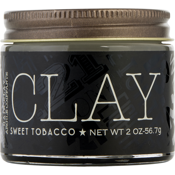 18.21 Man Made Hair Clay Sweet Tobacco 2 oz
