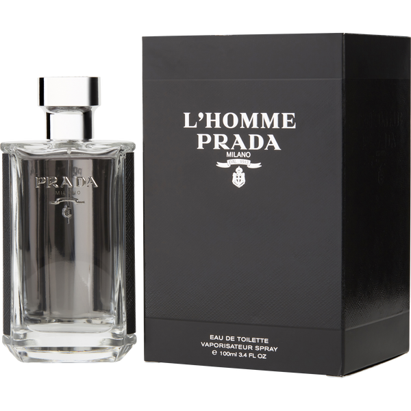 Prada L'Homme Cologne Eau De Toilette Spray 3.3 oz