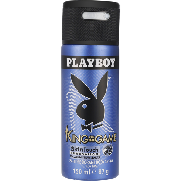 Playboy King Of The Game Deodorant Body Spray 5 oz