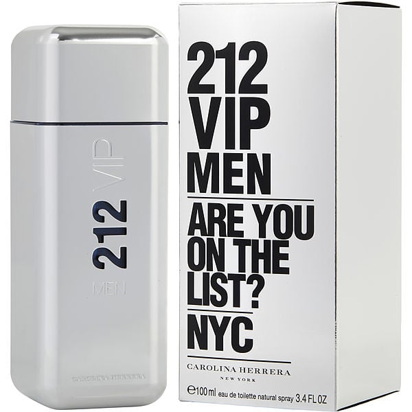212 Vip Eau De Toilette Spray (New Packaging) 3.4 oz
