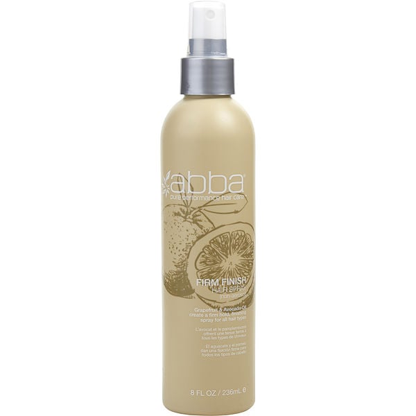 Abba Firm Finish Hair Spray Non Aerosol (New Packaging) 8 oz
