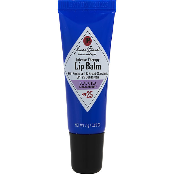 Jack Black Intense Therapy Lip Balm Spf 25 With Black Tea & Blackberry 7g/0.25oz