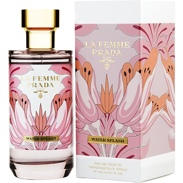 Prada La Femme Water Splash Eau De Toilette Spray 5.1 oz