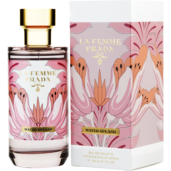 Prada La Femme Water Splash Eau De Toilette Spray 5.1 oz