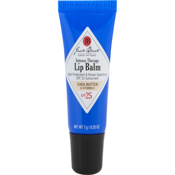 Jack Black Lip Balm Intense Therapy Lip Balm Spf 25 With Vitamine E & Shea Butter 7g/0.25oz
