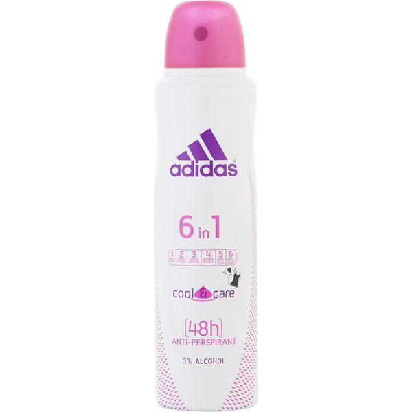 Adidas Cool & Care 48 Hour 6-In-1 Anti-Perspirant Spray 5 oz