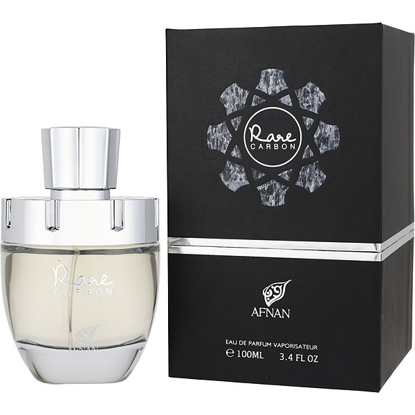 Afnan Rare Carbon Eau De Parfum Spray 3.4 oz