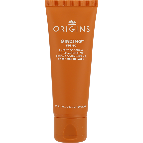 Origins Ginzing Energy-Boosting Tinted Moisturizer Spf 40 - Sheer Tint Release 50ml/1.7oz