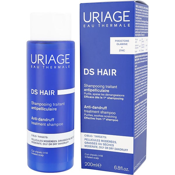 Uriage Eau Thermale Ds Hair Anti-Dandruff Treatment Shampoo 6.7 oz