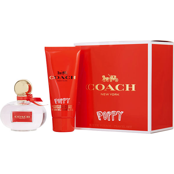 Coach Poppy Parfum Duo Eau De Parfum Spray 3.3 oz & Body Lotion 3.3 oz