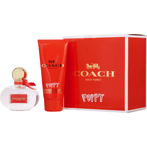 Coach Poppy Parfum Duo Eau De Parfum Spray 3.3 oz & Body Lotion 3.3 oz