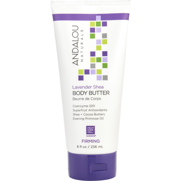 Andalou Naturals Lavender Shea Firming Body Butter 236ml/8oz