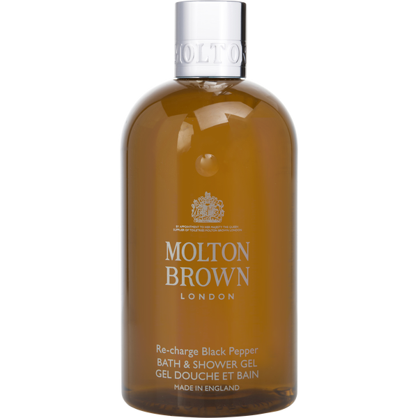 Molton Brown Re-Charge Black Pepper Bath & Shower Gel 300ml/10oz