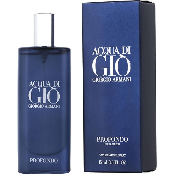 Acqua di Gio Profondo Eau De Parfum Spray Refillable 3.3 oz