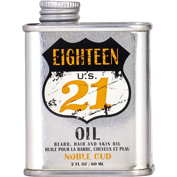 18.21 Man Made Beard, Hair, And Skin Oil Noble Oud 2 oz