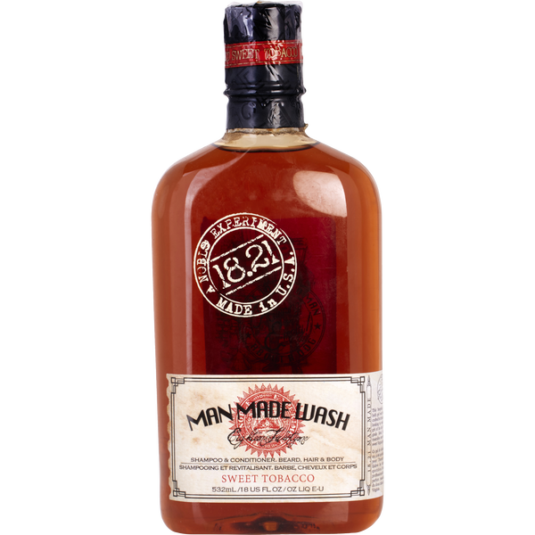 18.21 Man Made Man Made Wash Sweet Tobacco 18 oz