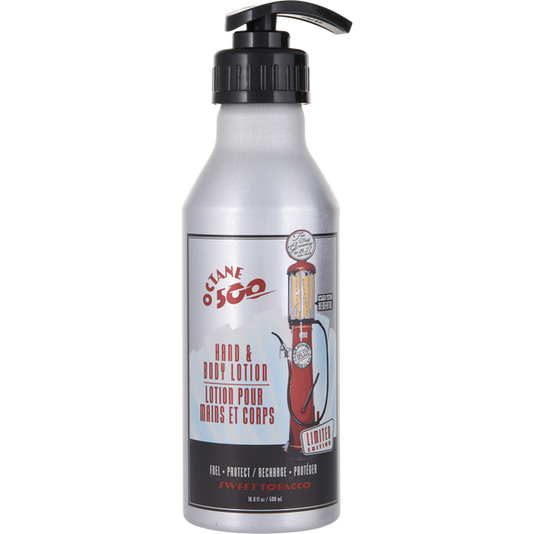 18.21 Man Made Hand Lotion Octane 500 Hand & Body Lotion (Sweet Tobacco) 500ml/16.9oz