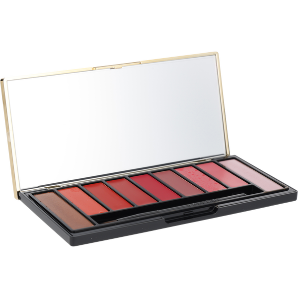 Lancome L'Absolu Rouge Lip Palette Holiday Edition (7x Lip Color, 2x Sparkling Top Coat, 1x Brush) 15.97g/0.56oz