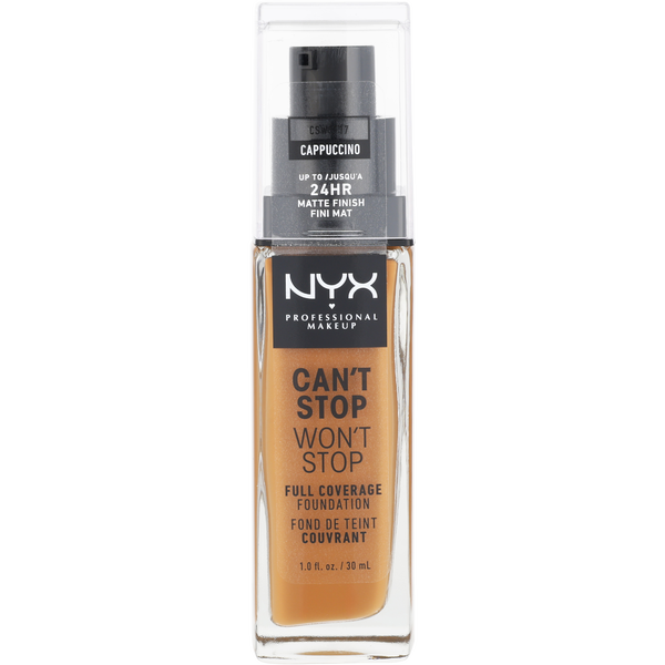Nyx Can'T Stop Won'T Stop Full Coverage Foundation 30ml/1oz