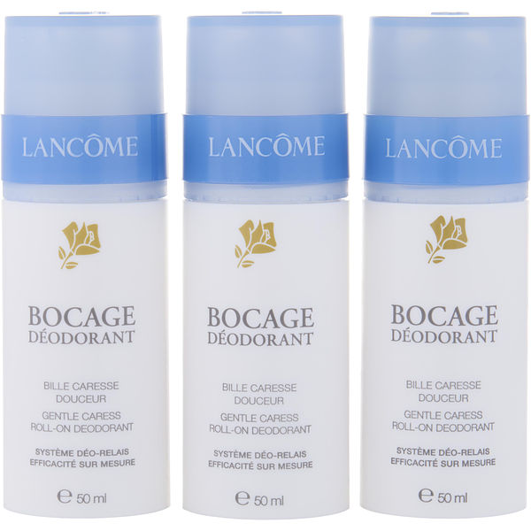 Lancome Bocage Deodorant Bocage Trio: Gentle Caress Deodorant Roll-On --3x50ml/1.69oz (Travel)