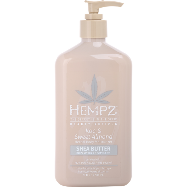 Hempz Smoothing Koa & Sweet Almond Herbal Body Moisturizer 500ml/17oz