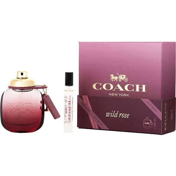 Coach Wild Rose Duo Eau De Parfum Spray 1.7 oz & Eau De Parfum Spray 0.25 oz Mini