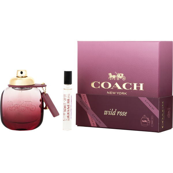 Coach Wild Rose Duo Eau De Parfum Spray 1.7 oz & Eau De Parfum Spray 0.25 oz Mini
