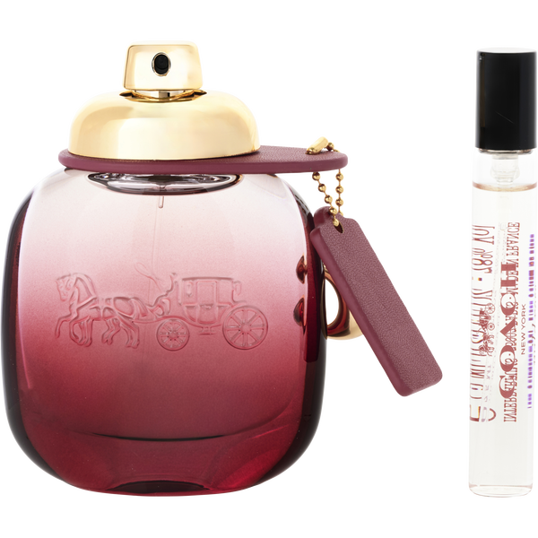 Coach Wild Rose Duo Eau De Parfum Spray 1.7 oz & Eau De Parfum Spray 0.25 oz Mini