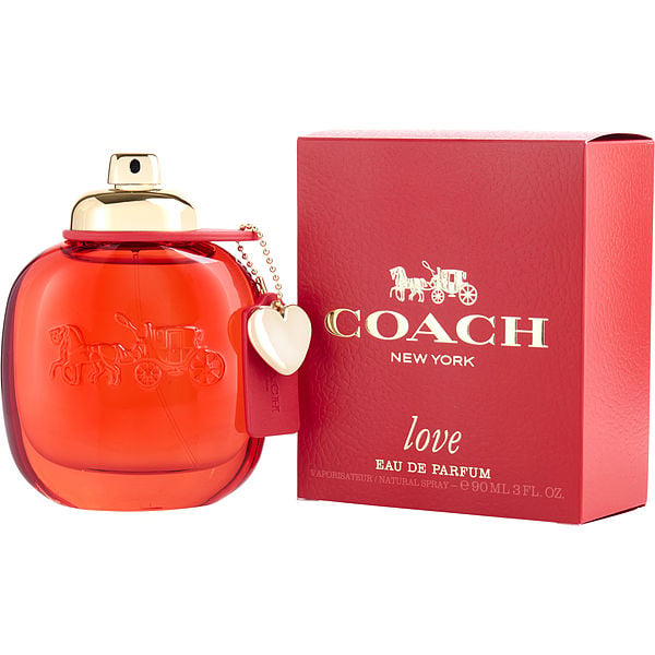 Coach Love Eau De Parfum Spray (Red Packaging) 3 oz