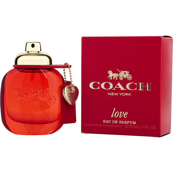 Coach Love Eau De Parfum Spray (Red Packaging) 3 oz