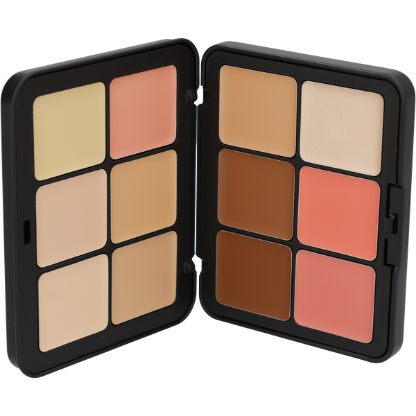 Make Up For Ever Hd Skin All In One Palette Harmony 1 - Light To Medium Skin Tones