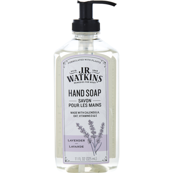 J.R. Watkins Lavender Gel Hand Soap 325ml/11oz