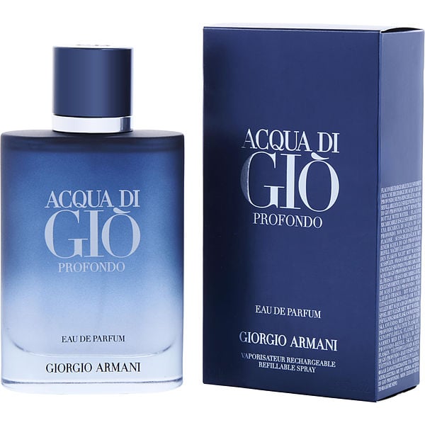 Acqua di Gio Profondo Eau De Parfum Spray Refillable 3.3 oz