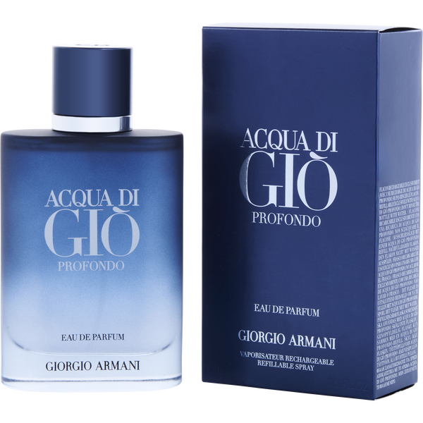 Acqua di Gio Profondo Eau De Parfum Spray Refillable 3.3 oz