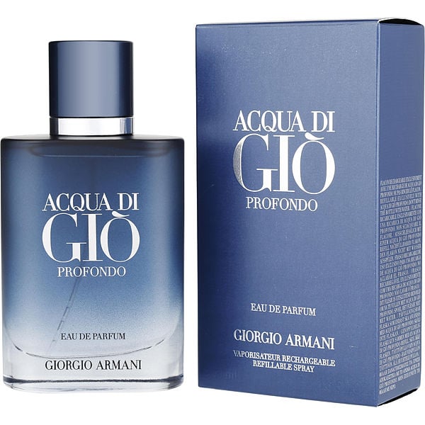 Acqua di Gio Profondo Eau De Parfum Spray Refillable 3.3 oz