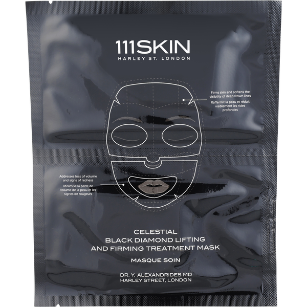 111skin Celestial Black Diamond Lifting And Firming Treatment Mask 5ct