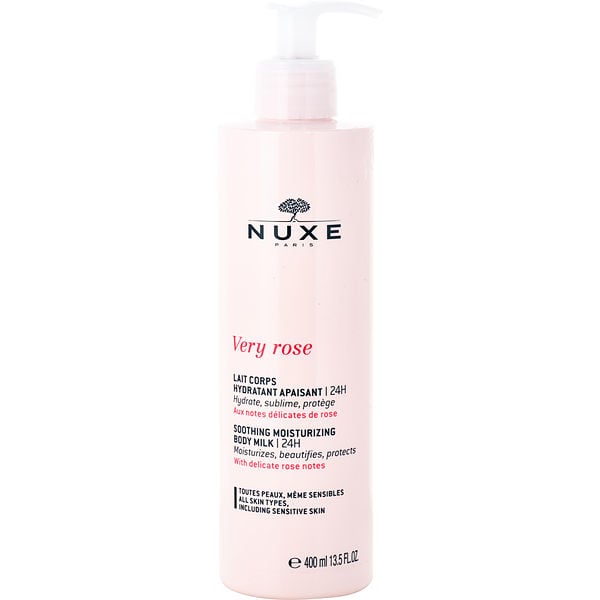 Nuxe Very Rose Soothing Moisturising Body Milk 400ml/13.5oz