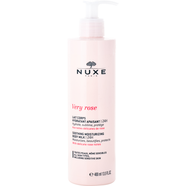 Nuxe Very Rose Soothing Moisturising Body Milk 400ml/13.5oz