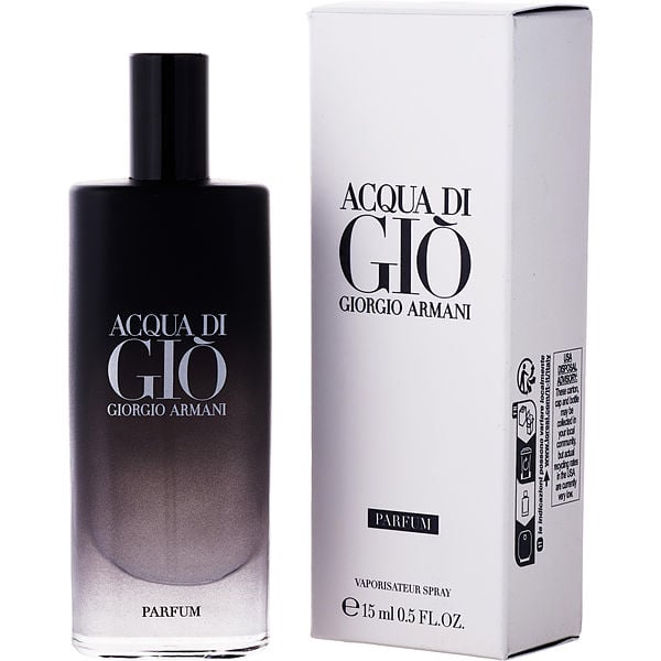 Acqua Di Gio Parfum Spray Refillable 2.5 oz