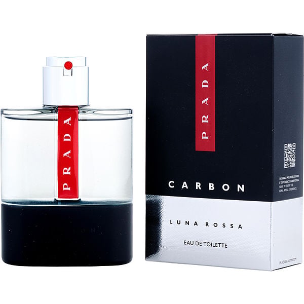 Prada Luna Rossa Carbon Eau De Toilette Refillable Spray 3.4 oz