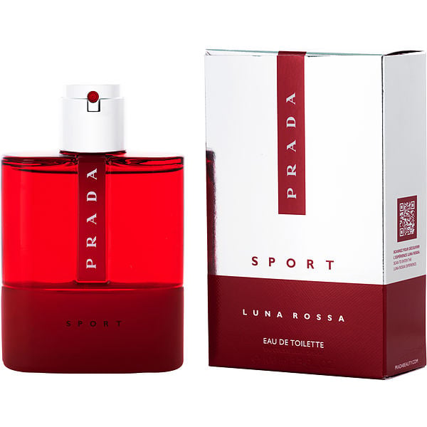 Prada Luna Rossa Sport Eau De Toilette Spray (New Packaging) 3.4 oz