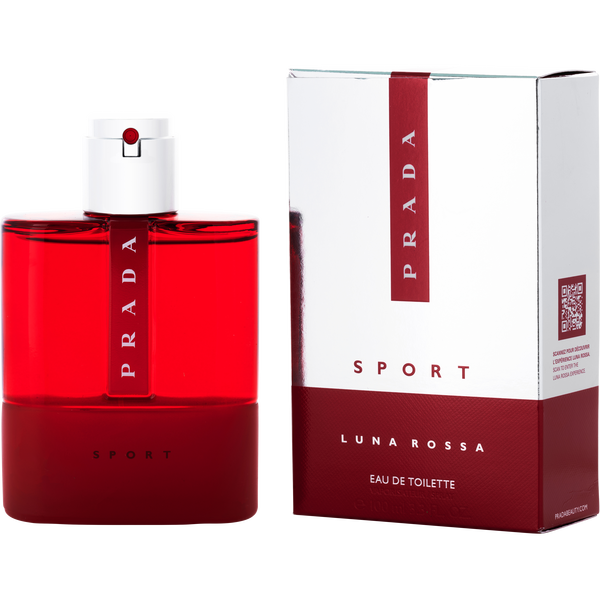 Prada Luna Rossa Sport Eau De Toilette Spray (New Packaging) 3.4 oz