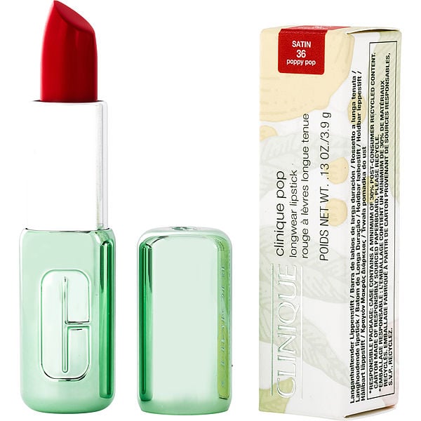 Clinique Clinique Pop Longwear Satin Lipstick # 31 Beige Pop