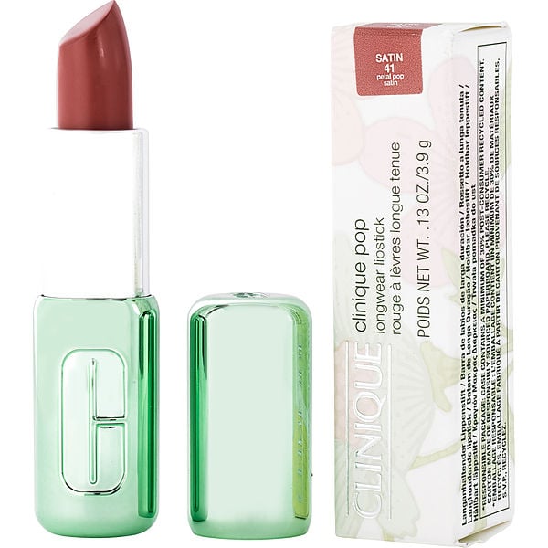 Clinique Clinique Pop Longwear Satin Lipstick # 31 Beige Pop