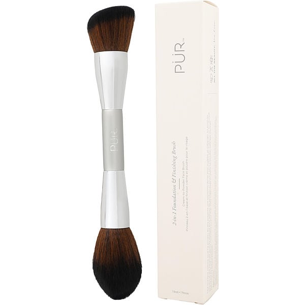 Purminerals 2-In-1 Foundation & Finishing Brush Cream-To-Powder Face Brush